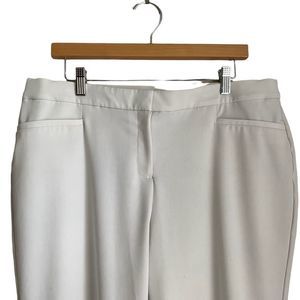 Alfani White Women's Trousers-Off White sz14